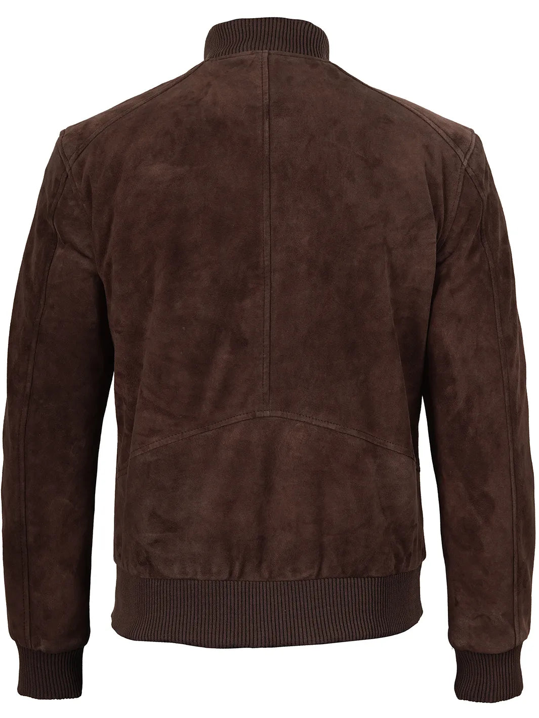Mens Dark Brown Suede Jacket Adamsville